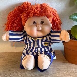 Mattel Cabbage Patch Kids Stripe PJ & Red Hair, First Edition 1980's